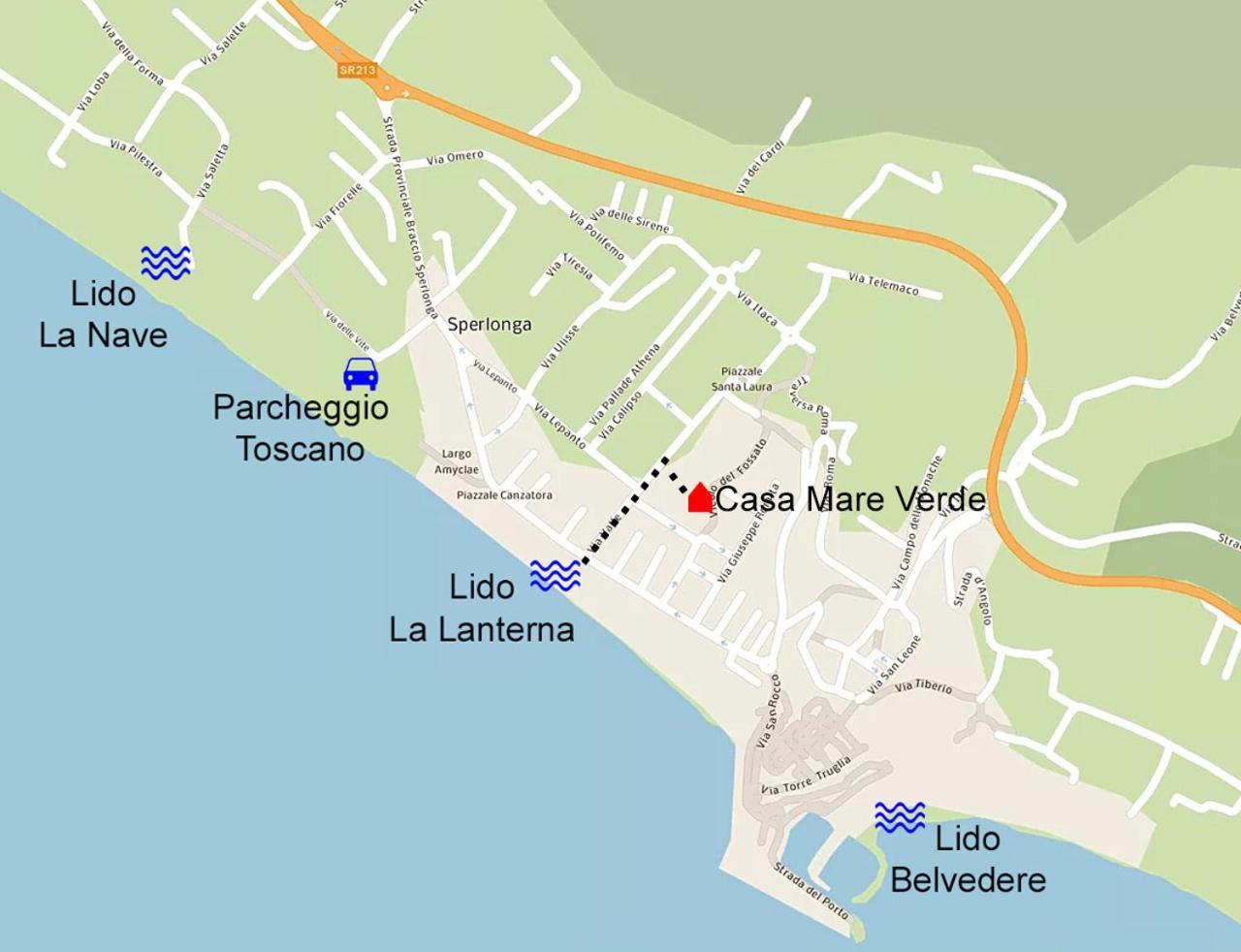 Casa Vacanza Mare Verde Sperlonga Exterior foto
